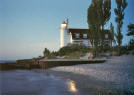 Betsie Bay Lighthouse, Lake Michigan